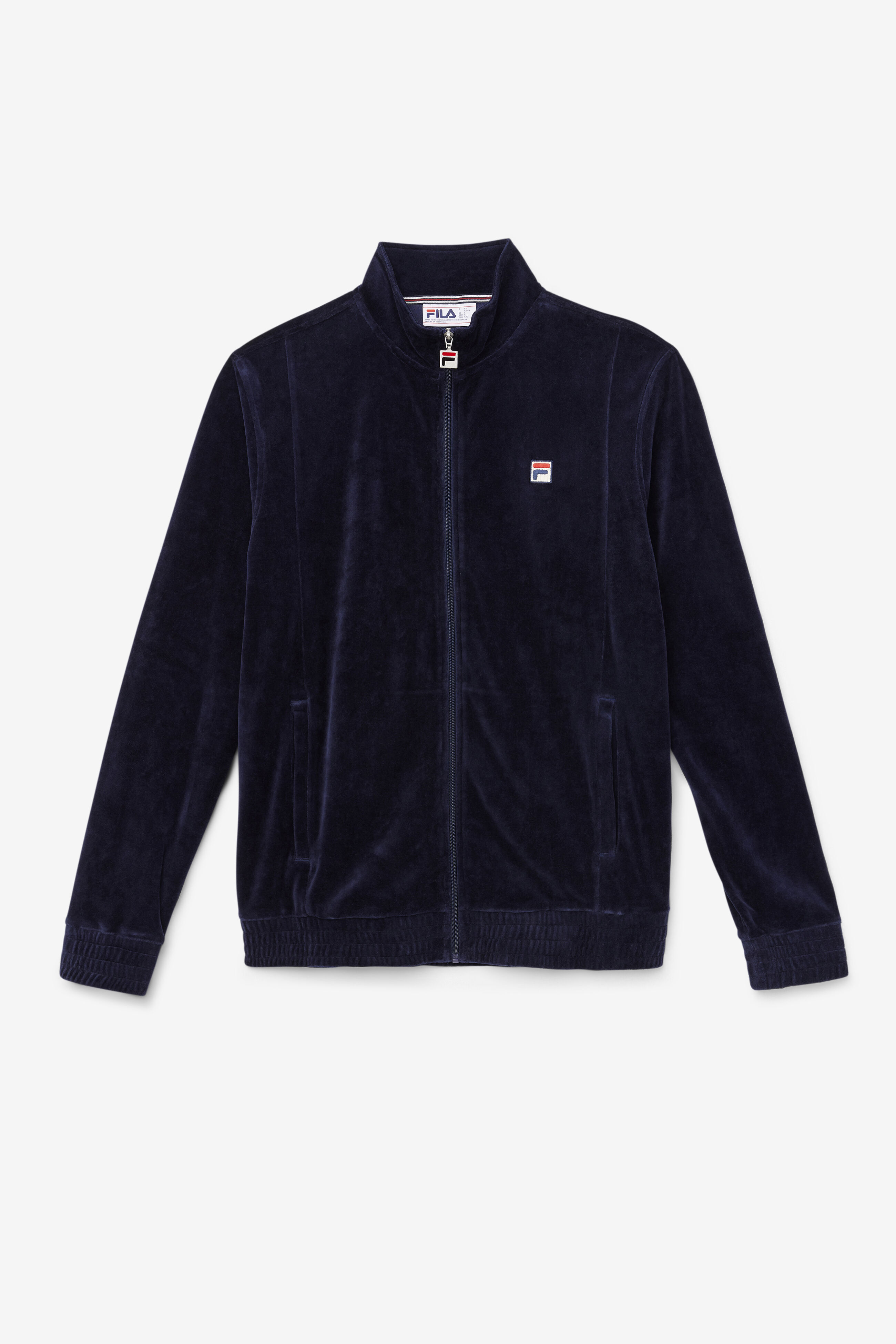 Men's Zip Up Velour Jacket | Fila 731616373805